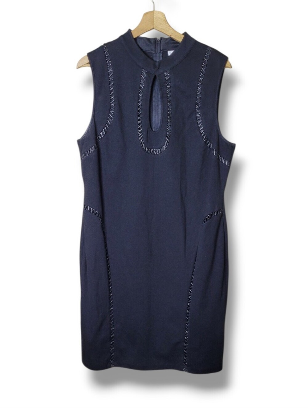 Bisou Bisou Black Sleeveless Dress 16W